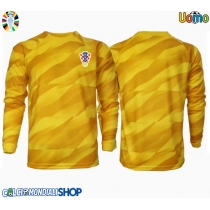 Maglie da calcio Croazia Portiere Prima Maglia Europei 2024 Manica Lunga
